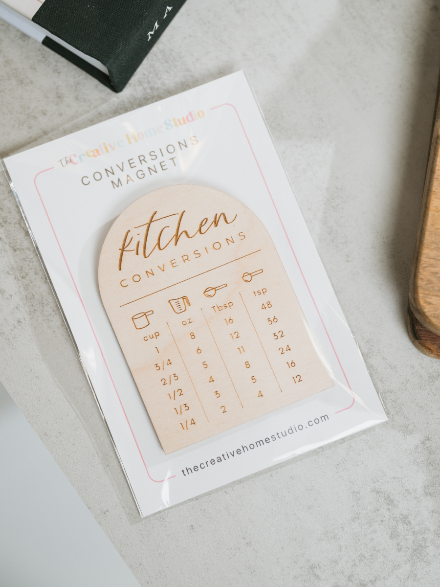 Kitchen Conversions Magnet — Realtor Closing Gift & Client Appreciation Gift