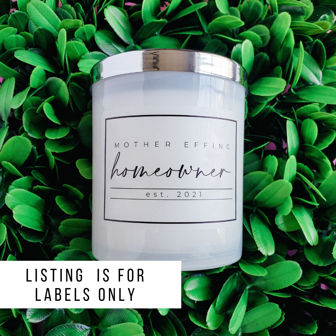 Candle Labels