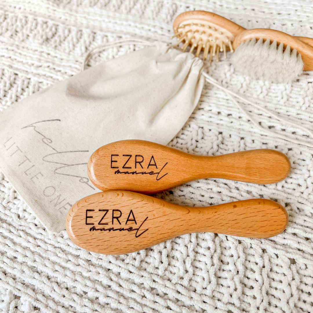 Personalized Baby Brush Set