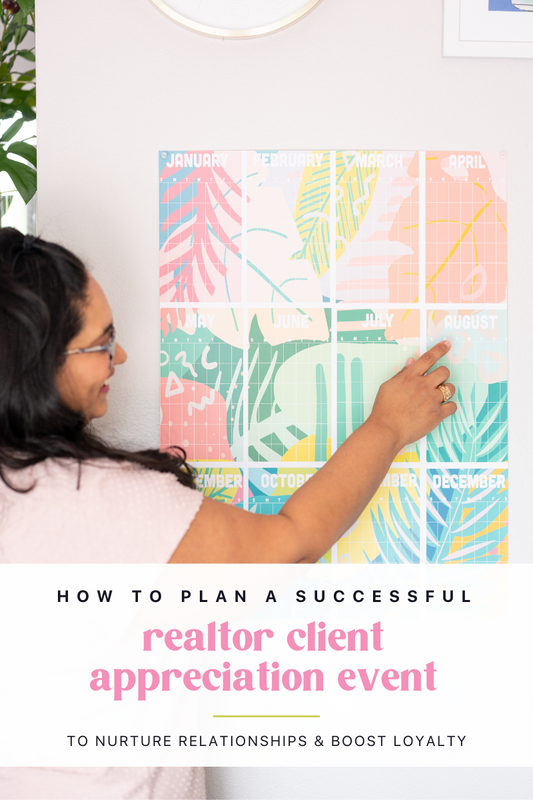 tips for planning a realtor client appreciation event