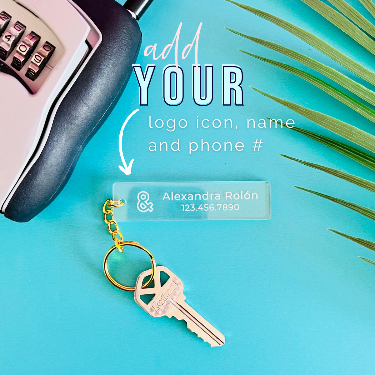 Realtor Listing Keychain