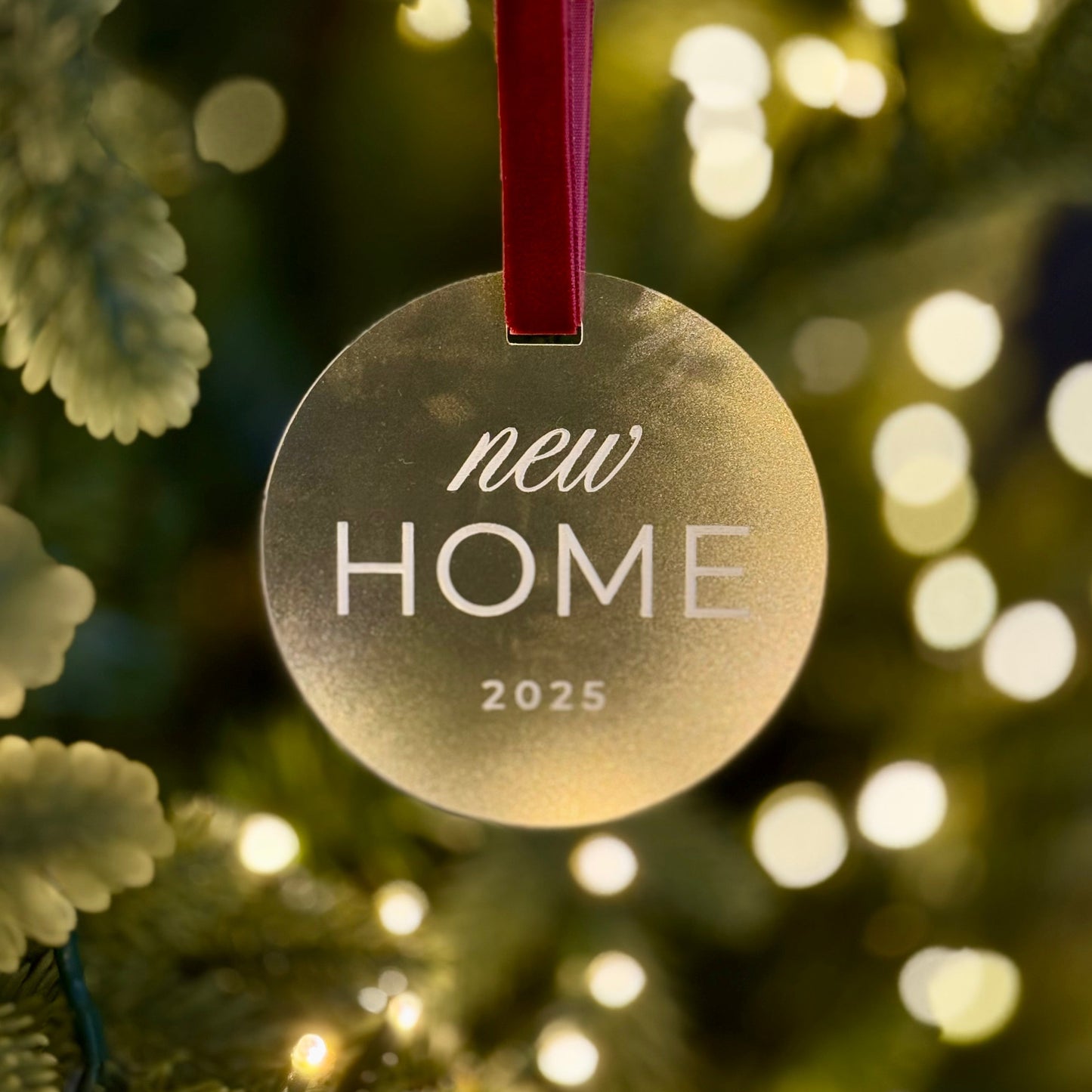 2025 New Home Ornament