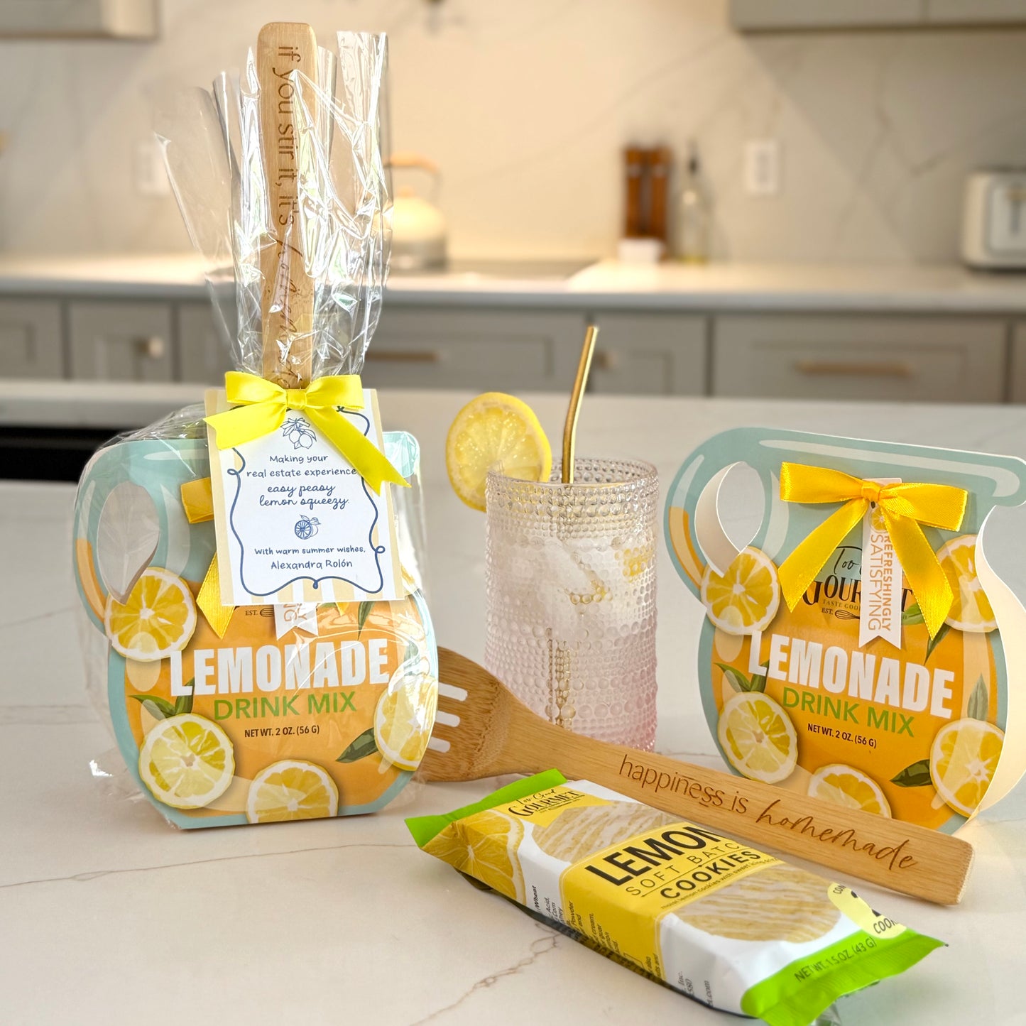 Summer Lemonade Pop-By Gift for Realtors