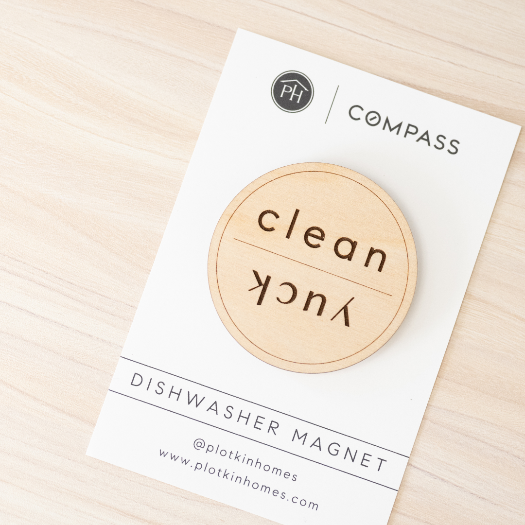 Compass Dishwasher Magnet