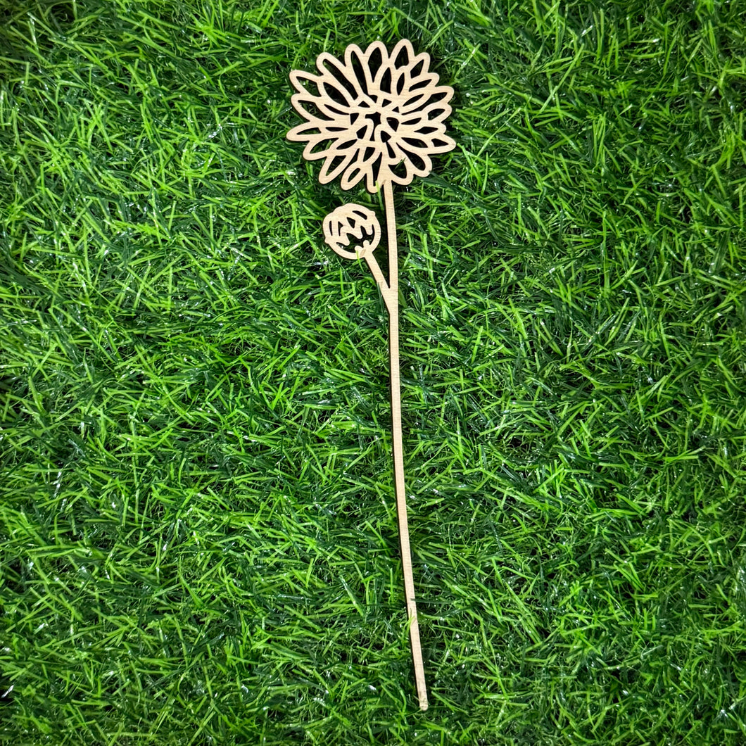 Wooden Flower