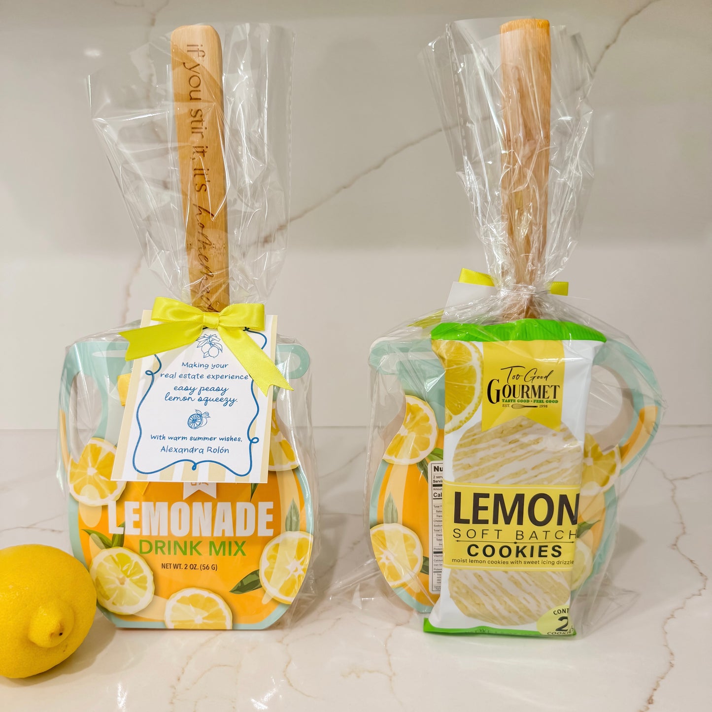 Summer Lemonade Pop-By Gift for Realtors