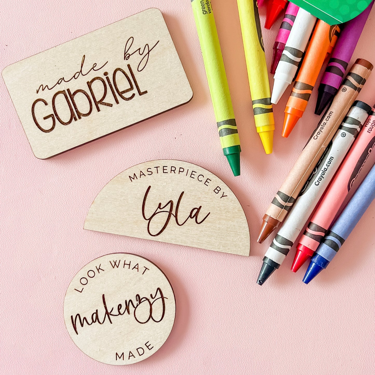 Back To School Popby Personalized Kids Art Magnet