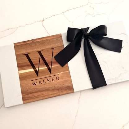 Engraved Charcuterie Board