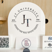 Load image into Gallery viewer, Social Media Table Sign
