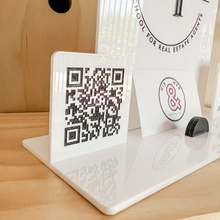 Load image into Gallery viewer, Social Media Table Sign
