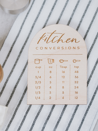 Kitchen Conversions Magnet — Realtor Closing Gift & Client Appreciation Gift