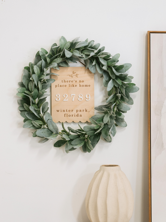 Personalized Home Address Sign — Realtor Closing Gift for Homebuyers