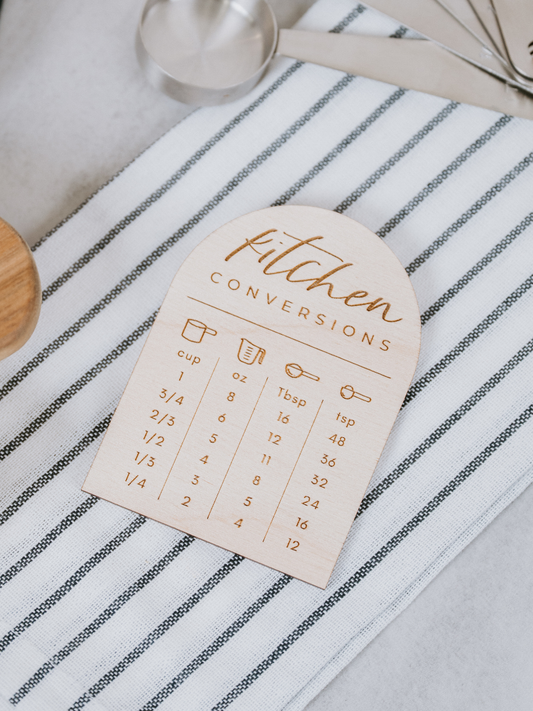 Kitchen Conversions Magnet — Realtor Closing Gift & Client Appreciation Gift