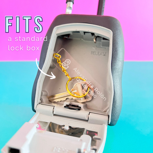 Listing Agent Lock Box Keychain