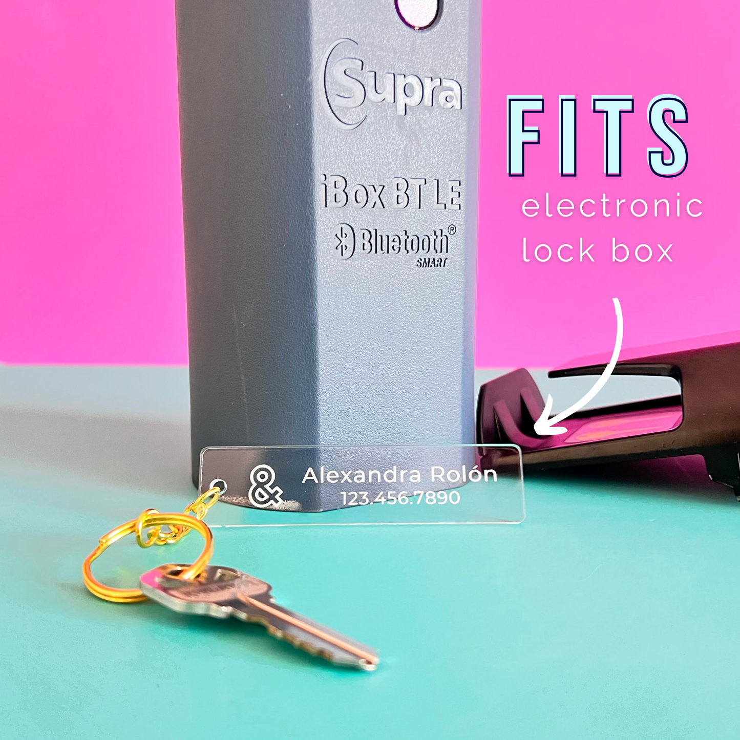 Listing Agent Lock Box Keychain