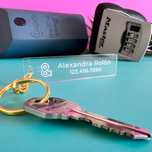 Listing Agent Lock Box Keychain