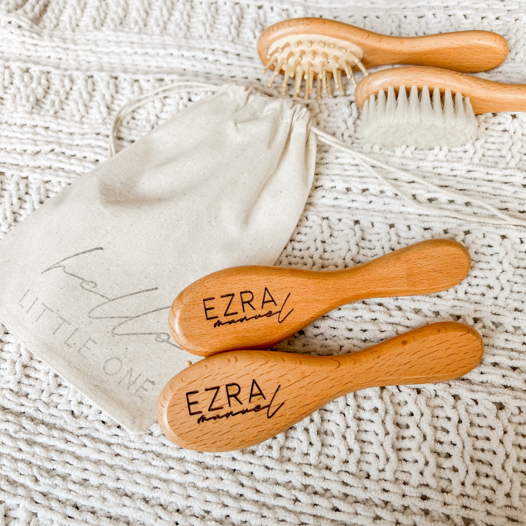 Personalized Baby Brush Set