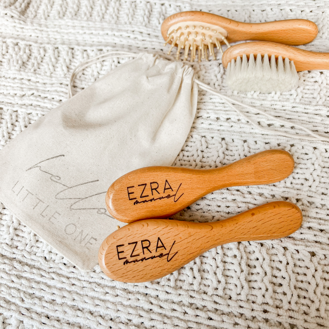 Personalized Baby Brush Set