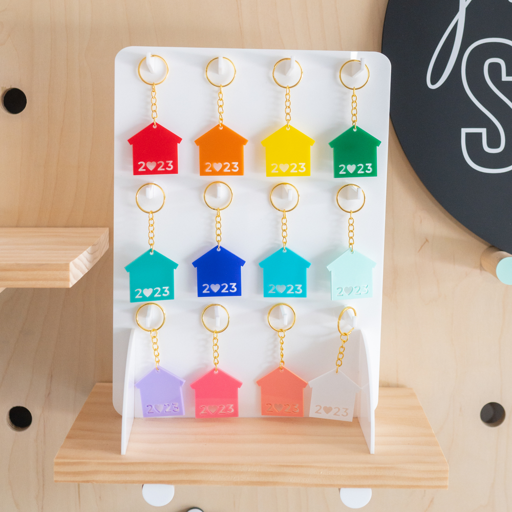 house keychain for closing day