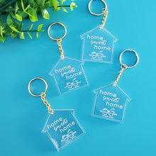 Load image into Gallery viewer, Home Sweet Home Keychain for Closing Day Gift
