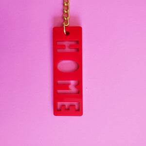 Home Acrylic Keychain
