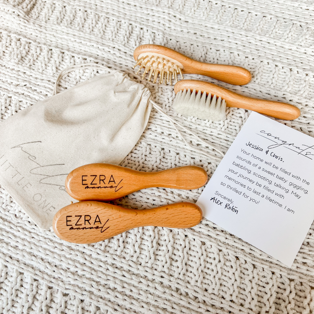 Personalized Baby Brush Set