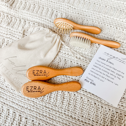 Personalized Baby Brush Set