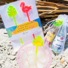 Load image into Gallery viewer, Summer Client Appreciation Pop By Drink Stirrers
